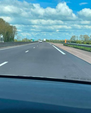 Mise en situation sur l'autoroute
