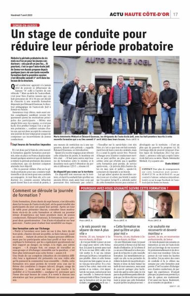Réduire la période probatoire avec l'auto-école Joël